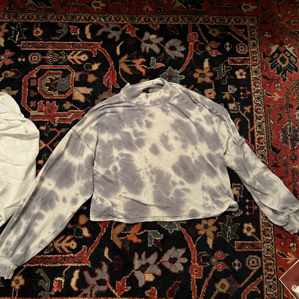 Crop top sweatshirt